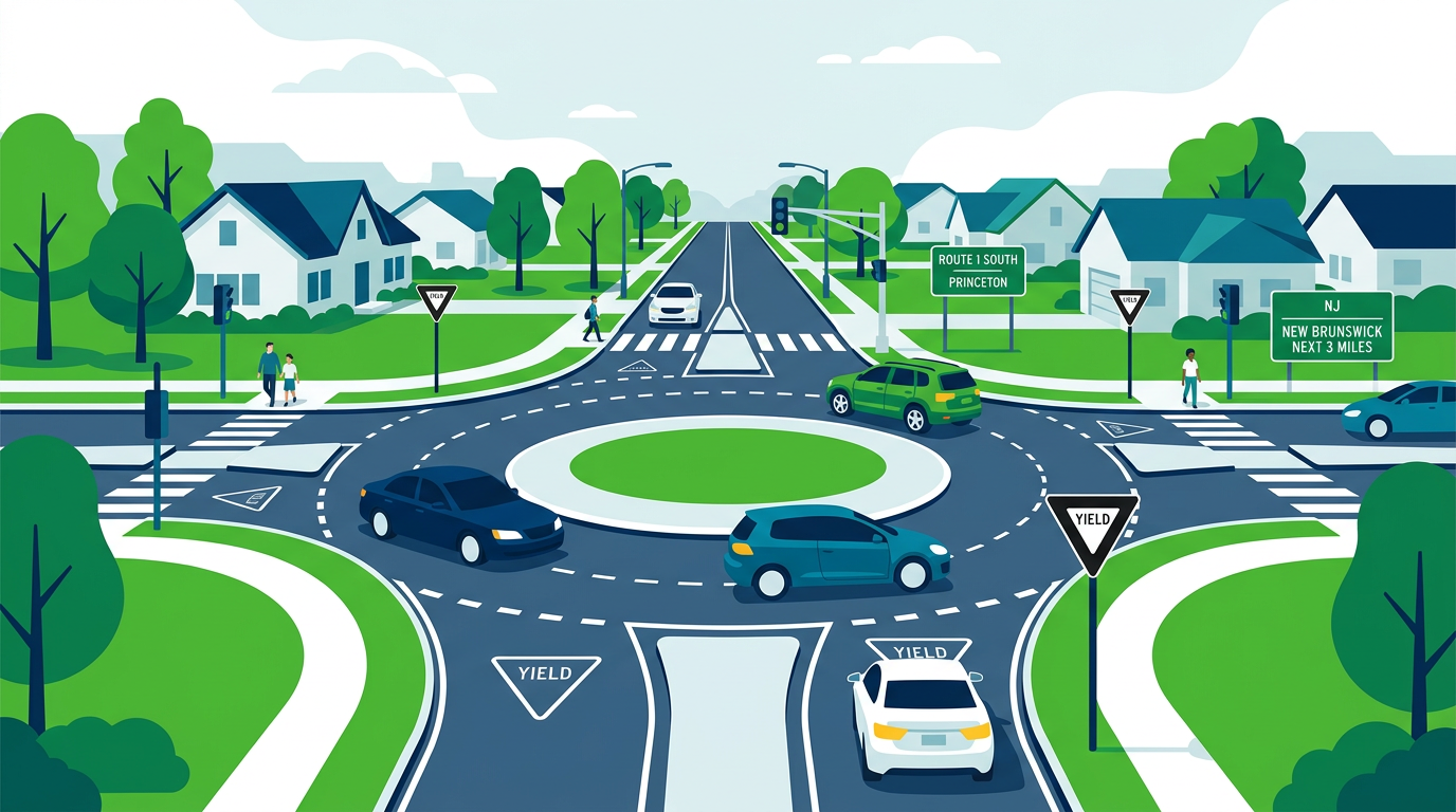 NJ Roundabout & Intersection Navigation Tips for Safe Driving ...